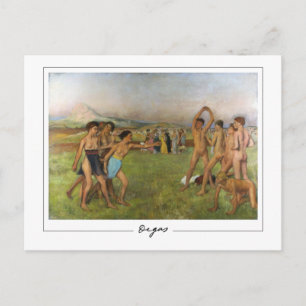 Edgar Degas #139 - Fine Art Postcard Postkarte