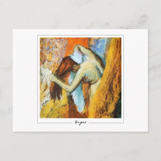 Edgar Degas #13-2 - Fine Art Postcard Postkarte (Vorderseite)