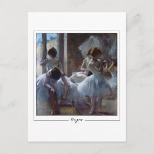 Edgar Degas #1 - Carte postale d'art fin
