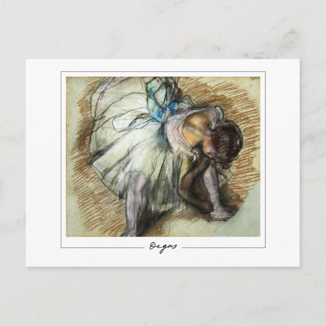 Edgar Degas #20-2 - Fine Art Postcard Postkarte (Vorderseite)