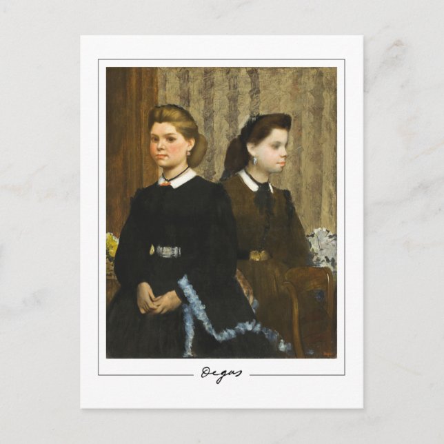 Edgar Degas #25-2 - Carte postale Art (Devant)
