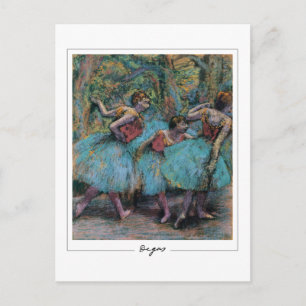 Edgar Degas #26 - Fine Art Postcard Postkarte