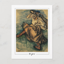 Edgar Degas #285-2 - Fine Art Postcard Postkarte
