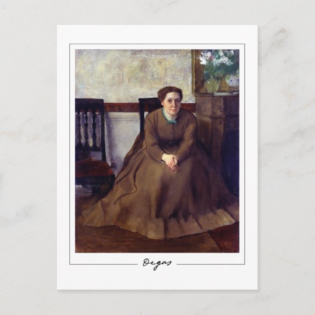 Edgar Degas #29-2 - Fine Art Postcard Postkarte (Vorderseite)