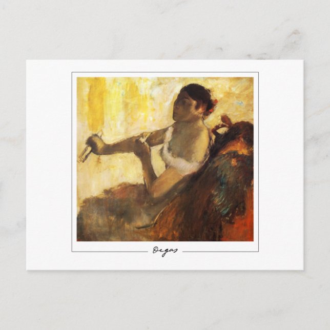 Edgar Degas #300-2 - Fine Art Postcard Postkarte (Vorderseite)