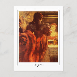 Edgar Degas #399-2 - Fine Art Postcard Postkarte