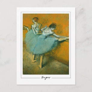 Edgar Degas #4-2 - Fine Art Postcard Postkarte
