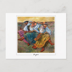 Edgar Degas #6-2 - Fine Art Postcard Postkarte