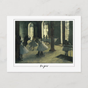 Edgar Degas #7-2 - Fine Art Postcard Postkarte