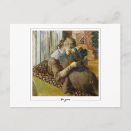 Edgar Degas #95-2 - Fine Art Postcard Postkarte