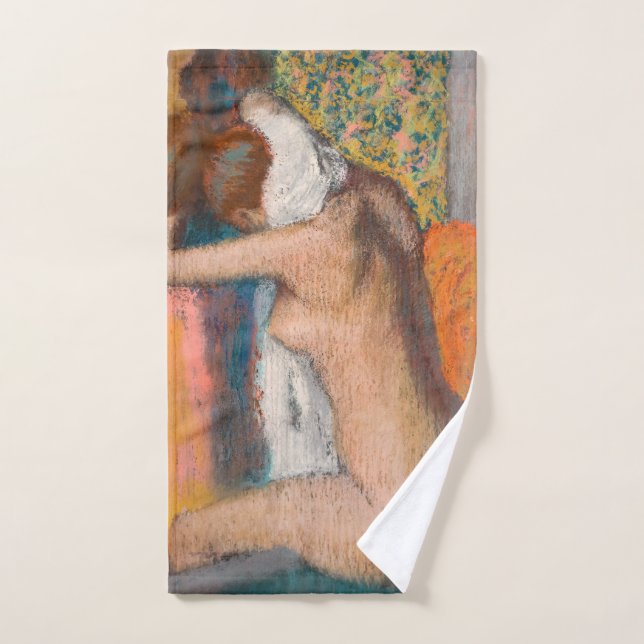 Edgar Degas - Après le bain, une femme essuie le c (Serviette à main)