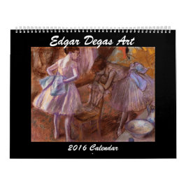 Edgar Degas Art 2016 Kalender