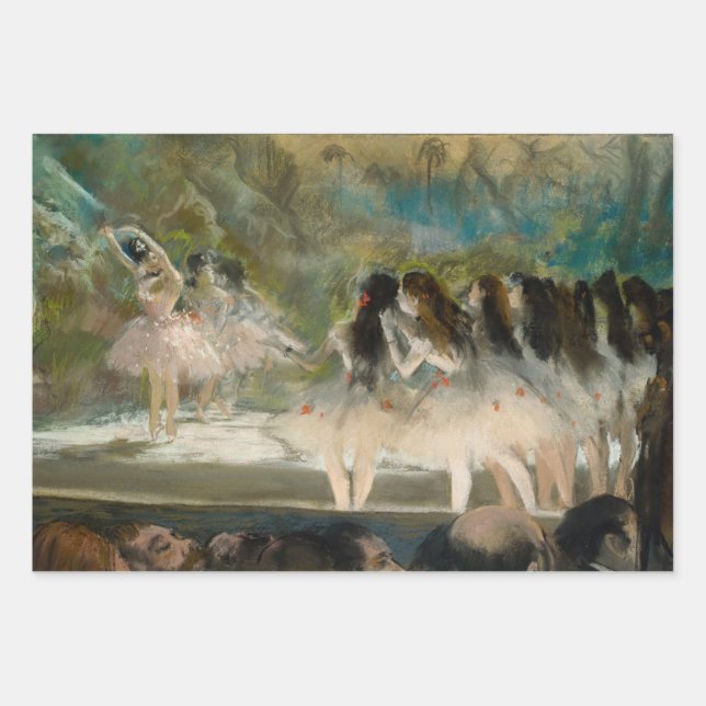 Edgar Degas - Ballett an der Pariser Oper Geschenkpapier Set (Vorderseite)