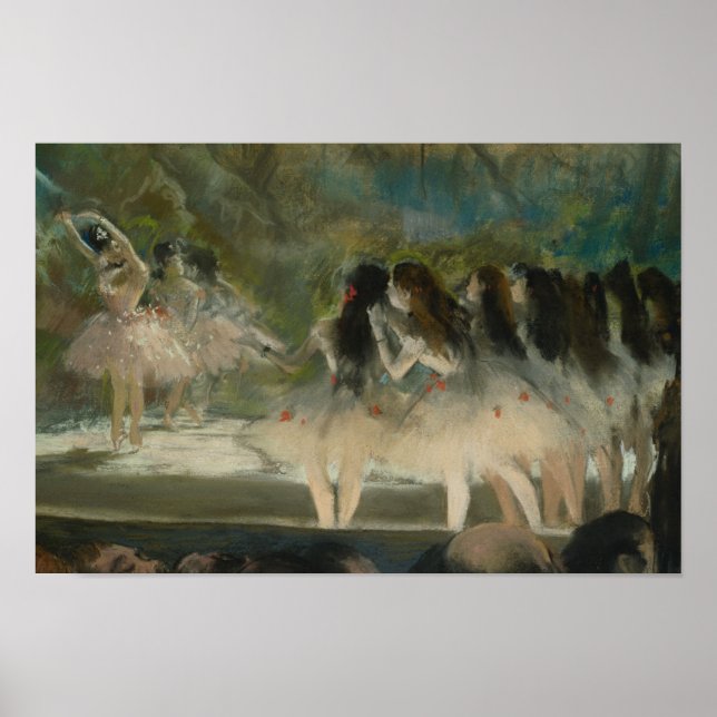 Edgar Degas - Ballett an der Pariser Oper Poster (Vorne)