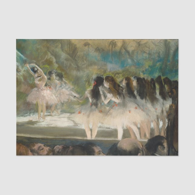 Edgar Degas - Ballett an der Pariser Oper Seidenpapier (Vorderseite)