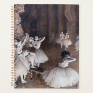 Edgar Degas - Ballettprobe auf der Bühne Planer