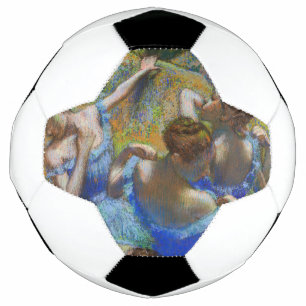Edgar Degas - Blaue Tänzerinnen Fußball
