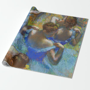 Edgar Degas - Blaue Tänzerinnen Geschenkpapier