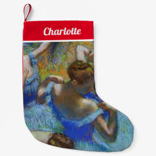 Edgar Degas - Blaue Tänzerinnen Kleiner Weihnachtsstrumpf