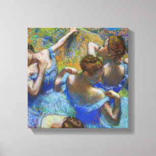 Edgar Degas - Blaue Tänzerinnen Leinwanddruck
