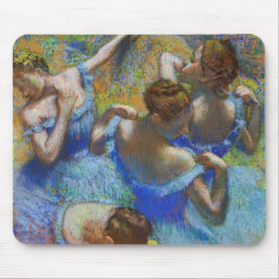 Edgar Degas - Blaue Tänzerinnen Mousepad