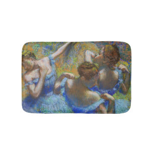 Edgar Degas - Blue Dancers Badematte