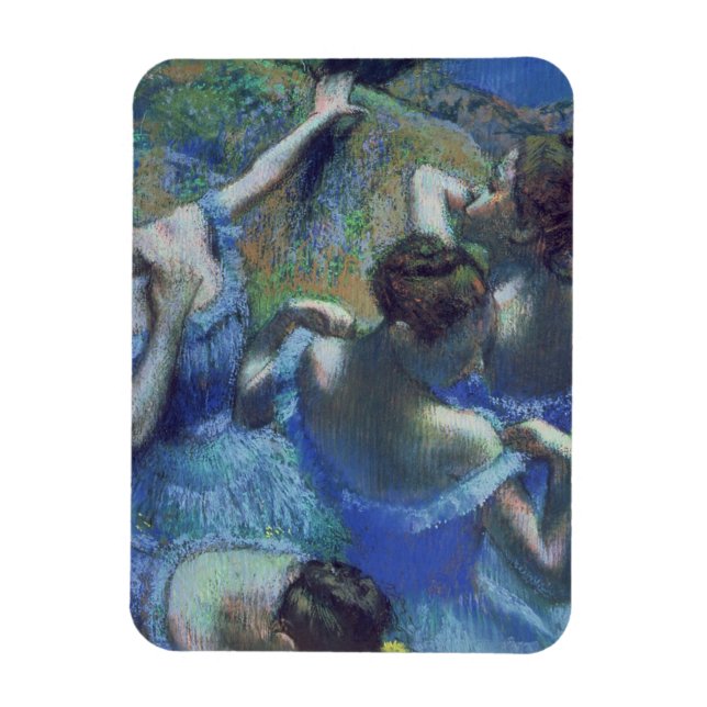 Edgar Degas | Blue Dancers, c.1899 Magnet (Vertikal)