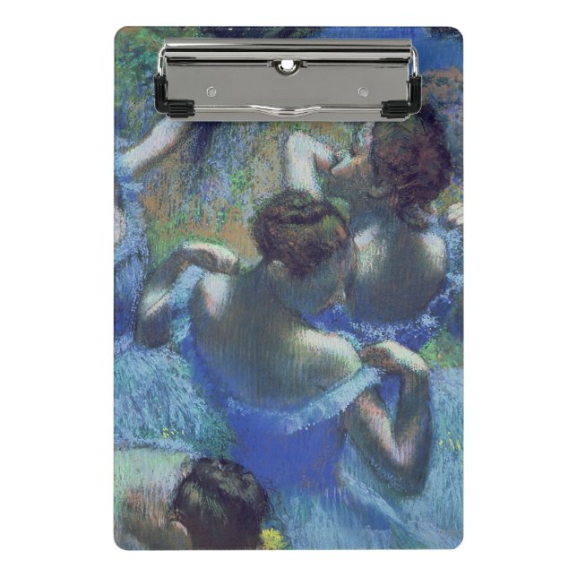 Edgar Degas| Blue Dancers, c.1899 Mini Klemmbrett (Vorderseite)