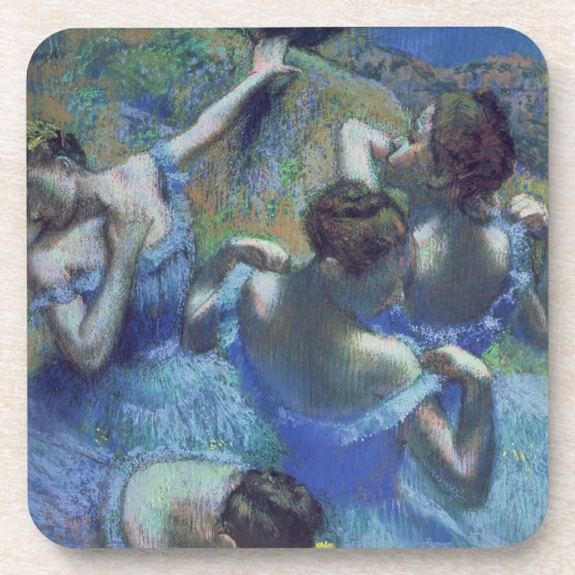 Edgar Degas| Blue Dancers, c.1899 Untersetzer (Vorderseite)