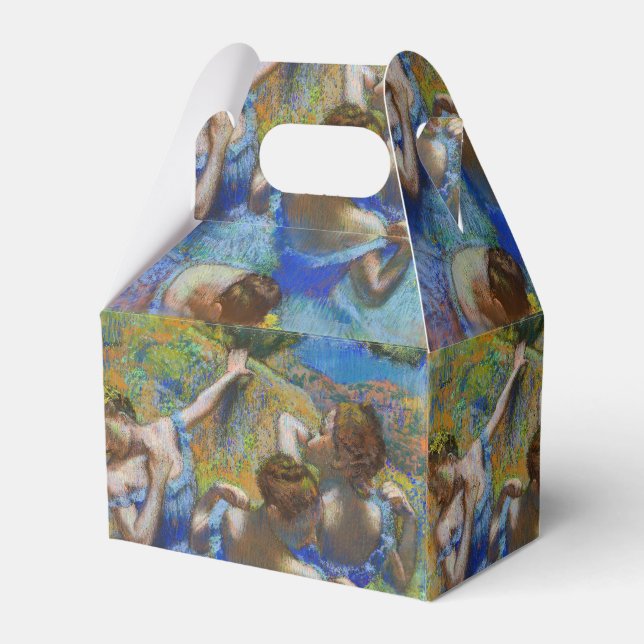 Edgar Degas - Blue Dancers Geschenkschachtel (Rückseite)
