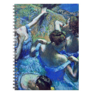 Edgar Degas - Blue Dancers Notizblock