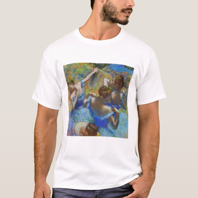 Edgar Degas - Blue Dancers T-Shirt (Vorderseite)