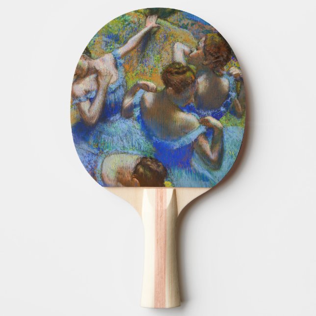 Edgar Degas - Blue Dancers Tischtennis Schläger (Vorderseite)