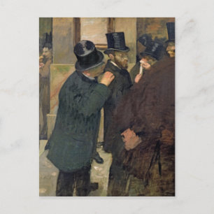 Edgar Degas   Börse, c.1878-79 Postkarte