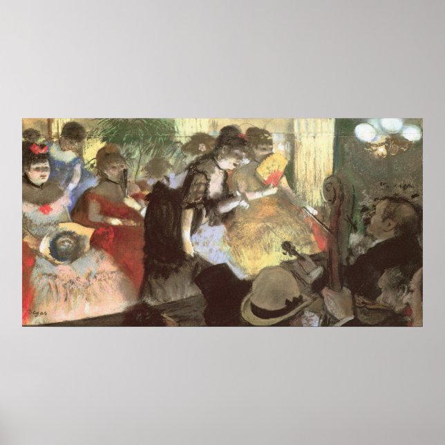Edgar Degas Cabaret Poster (Vorne)