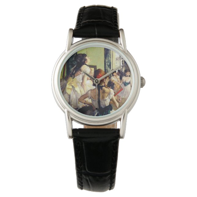 Edgar Degas Dance Class Armbanduhr (Vorderseite)