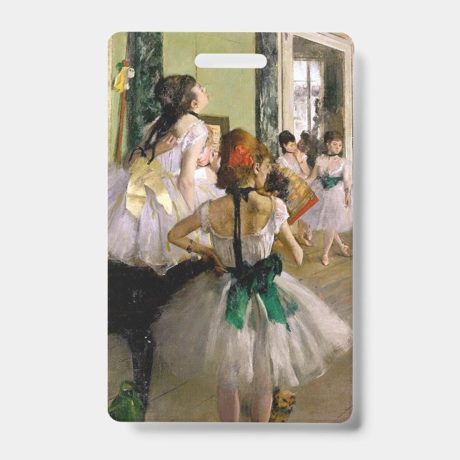 Edgar Degas Dance Class Ausweis (Vorderseite)