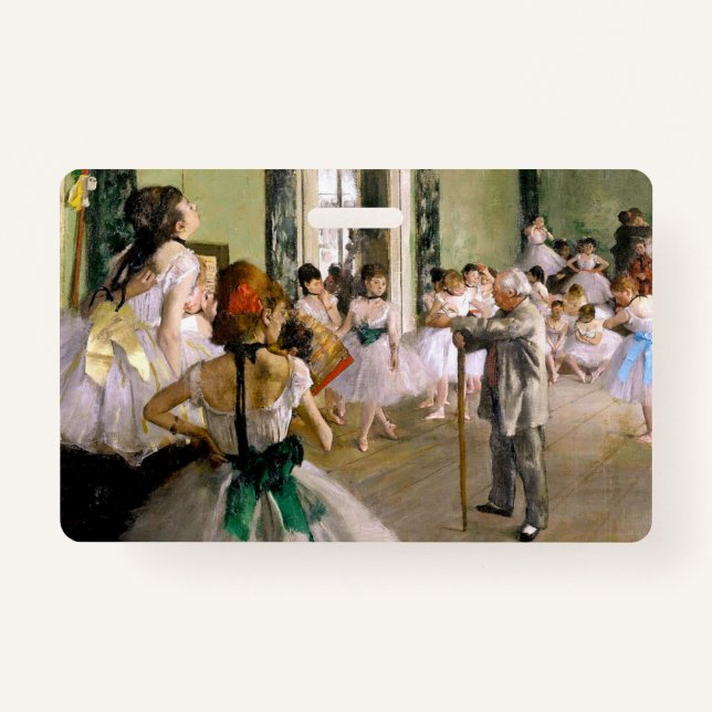 Edgar Degas Dance Class Ausweis (Vorderseite)