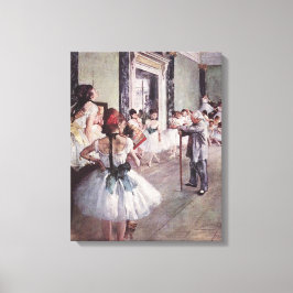 Edgar Degas Dance Class Leinwanddruck