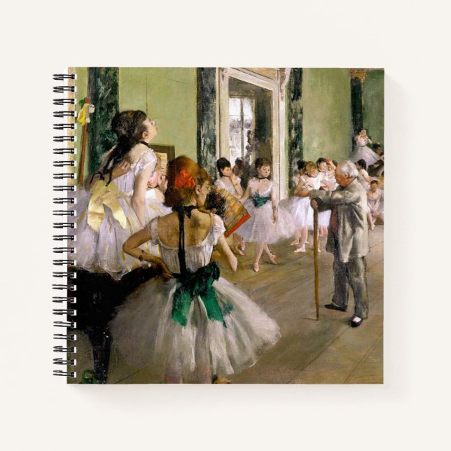 Edgar Degas Dance Class Notizbuch (Vorderseite)