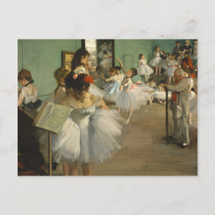 Edgar Degas Dance Class Postkarte