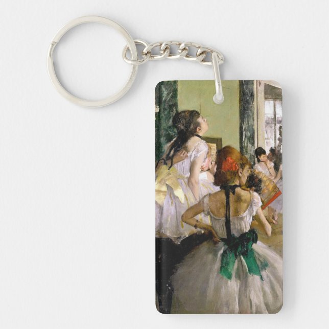 Edgar Degas Dance Class Schlüsselanhänger (Vorderseite)