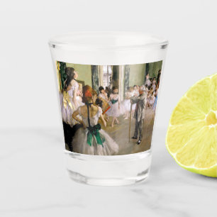 Edgar Degas Dance Class Schnapsglas