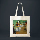 Edgar Degas Dance Class Tragetasche<br><div class="desc">Die Tanzklasse wurde 1874 von Edgar Degas gemalt.</div>