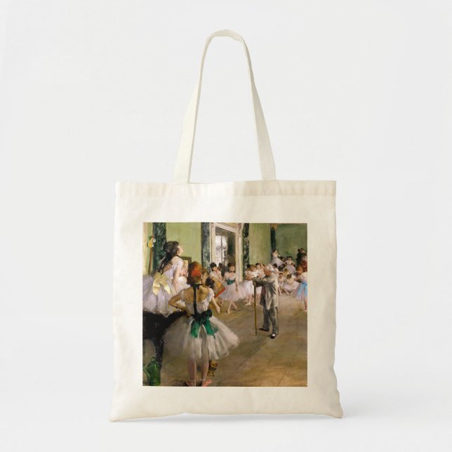 Edgar Degas Dance Class Tragetasche (Vorne)