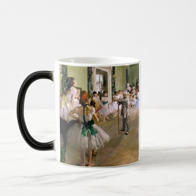 Edgar Degas Dance Class Verwandlungstasse (Links)