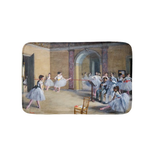 Edgar Degas - Dance Foyer, Opera rue Le Peletier Badematte (Vorderseite)