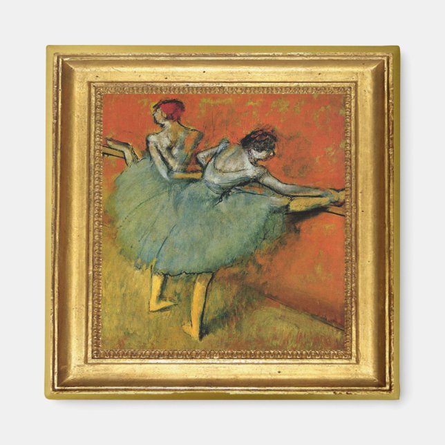 Edgar Degas Dancers Artwork Magnet (Vorne)