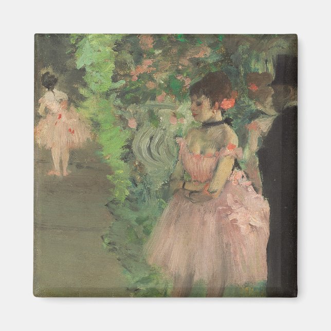 Edgar Degas | Dancers Backstage, 1876-1883 Magnet (Vorne)