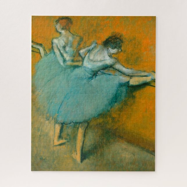 Edgar Degas Dancers bei der Bar Malerei (Vertikal)